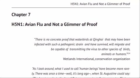 Fictional Flu Virus Excuse For Taking Away Your Chickens