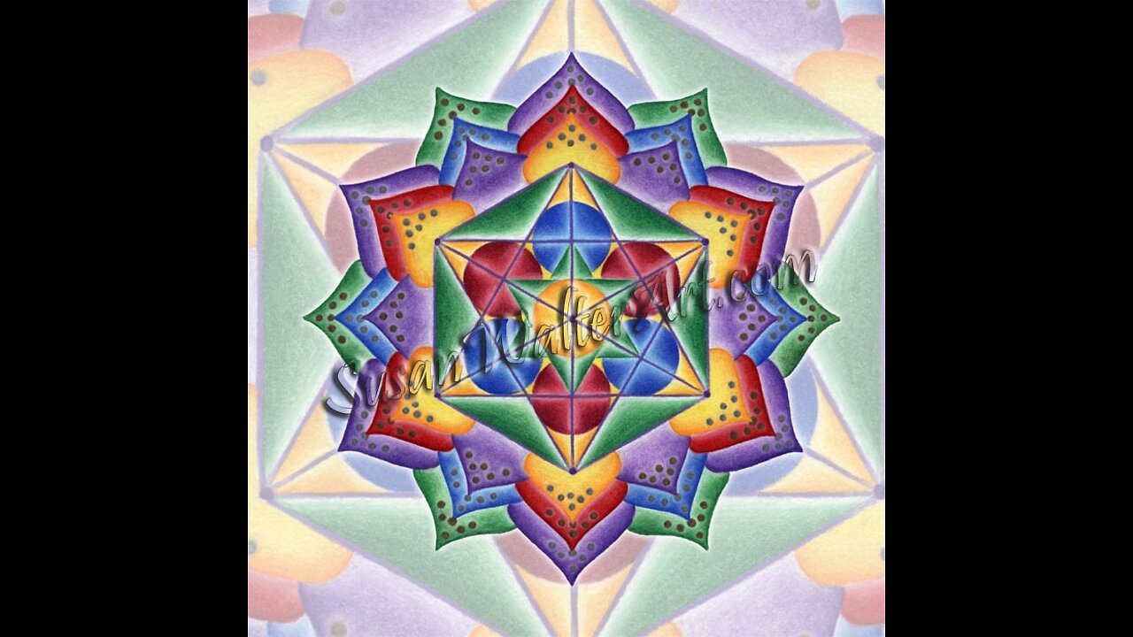 10/10/22 Solfeggio Mandala, Angelic Pure Light