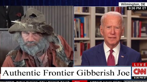 Authentic Frontier Gibberish Joe