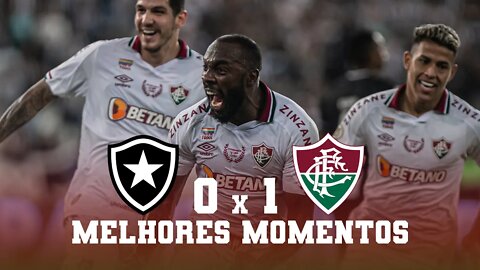 HIGHLIGHTS | BOTAFOGO 0X1 FLUMINENSE | 14ª RODADA BRASILEIRÃO 2022