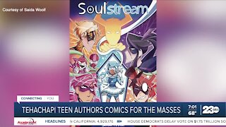 Tehachapi teen authors comics for the masses