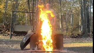 Chainsaw mill lumber cutting