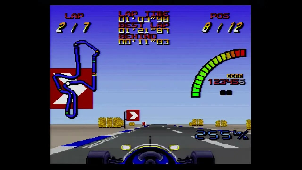 Nigel Mansell's World Championship Racing - Super Nintendo - SCART RGB - 1080p/60 - Framemeister