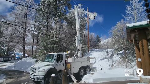 Mt. Lemmon damage update