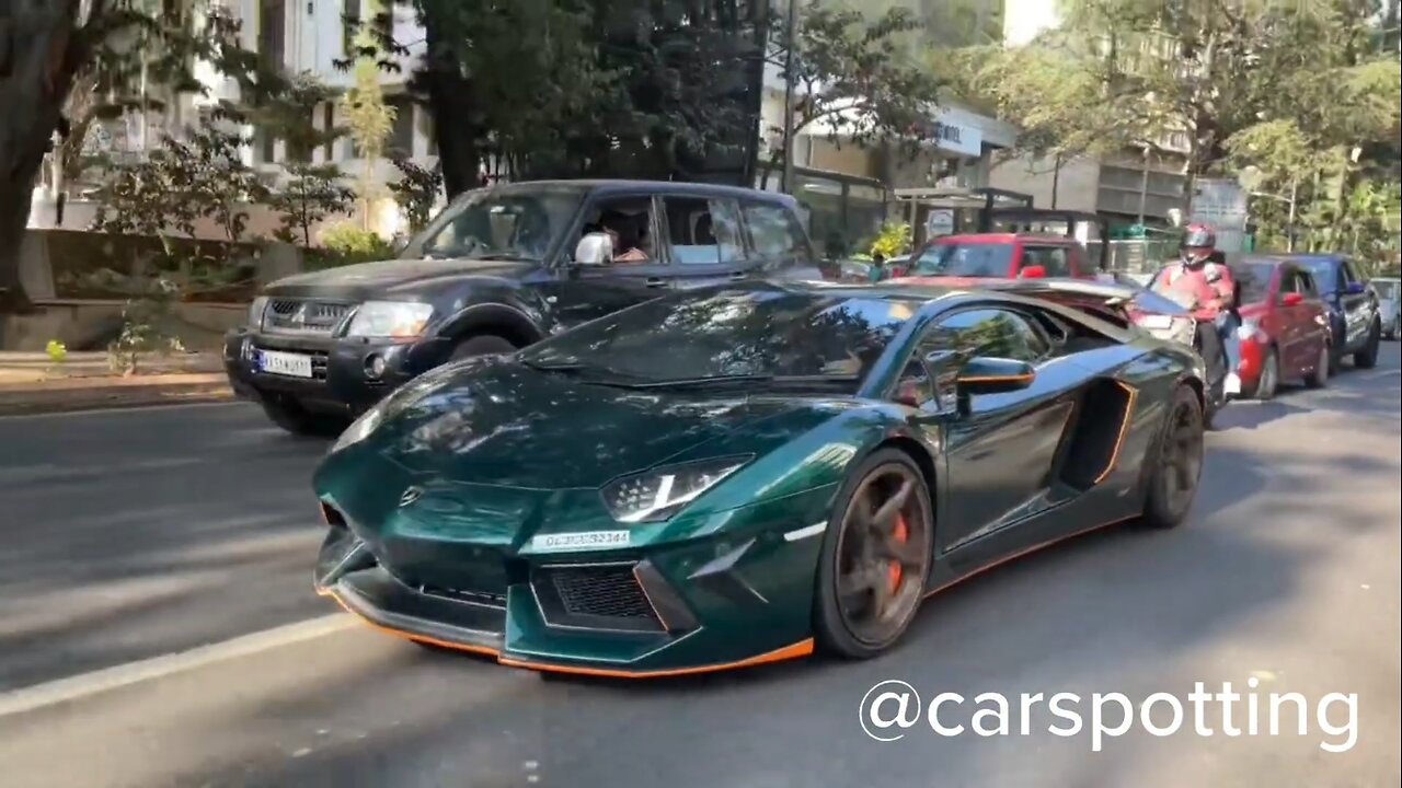 LAMBORGHINI Aventador With Mansory Body Kit |Terrorises City😱😱😰 |