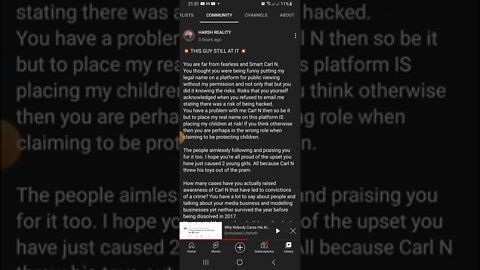 Public Request For Shaun Urban To Not Contact Me - And Why He Is The Only Person Scaring His Kids