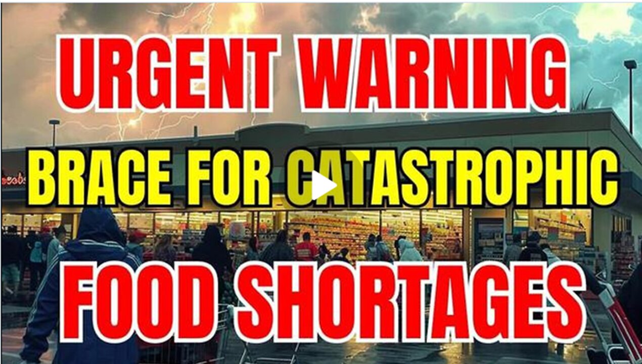 10 Grocery Products That Will Disappear First in a Crisis!