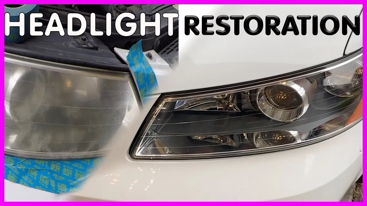 Saturday Projects™.com | Headlight Restoration