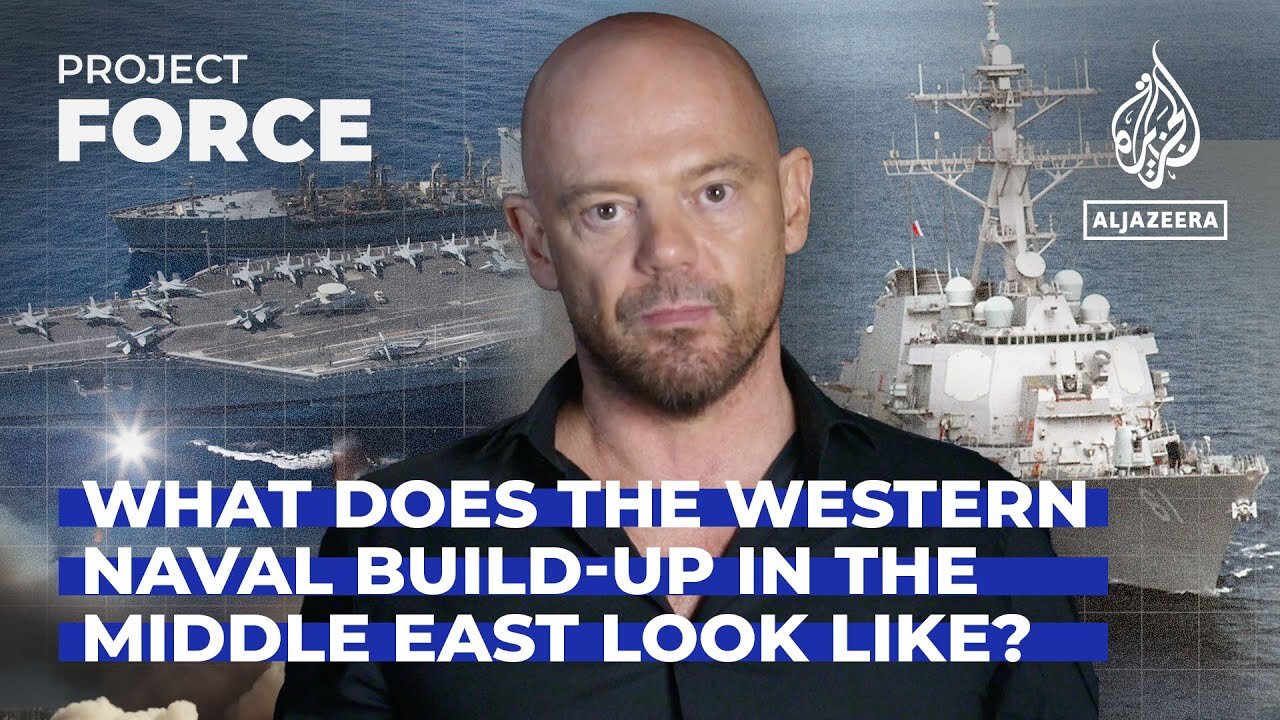 What does the Western naval build-up in the Middle East look like? | Project Force