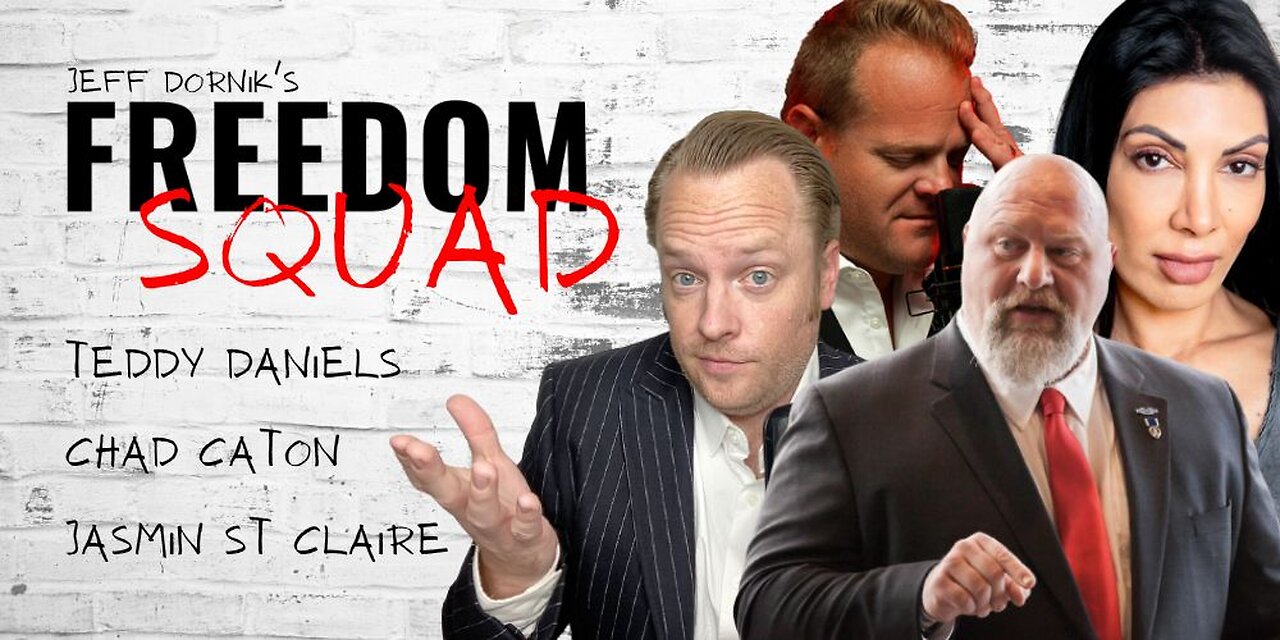 Waging the Culture War with Teddy Daniels, Chad Caton & Jasmin St Claire | Freedom Squad