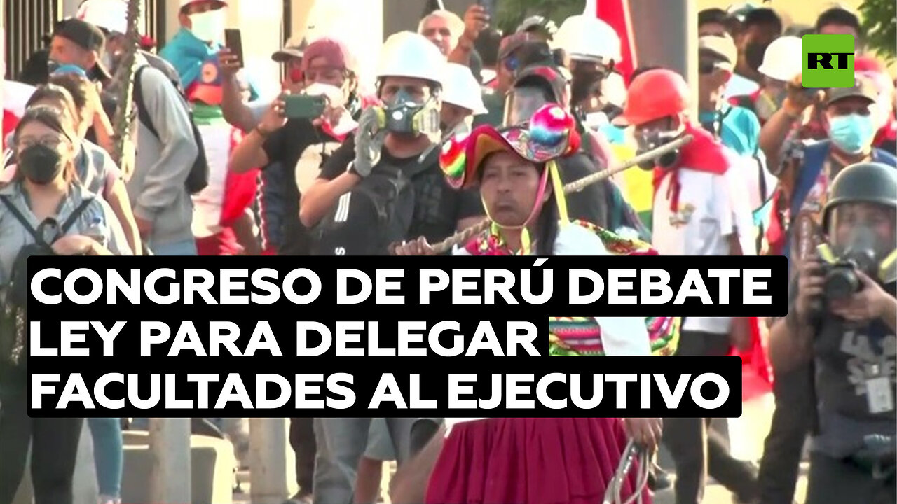 Congreso de Perú debate proyecto de ley para delegar facultades legislativas al poder Ejecutivo