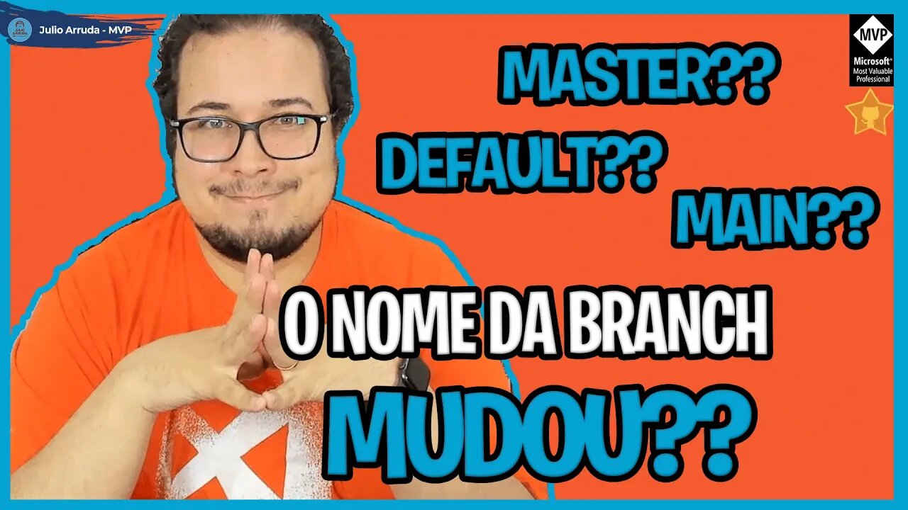 Alterando o nome padrão para novas branches