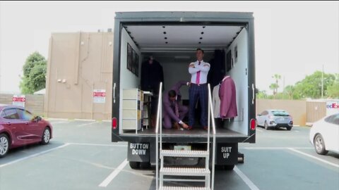 Local tailor brings mobile suit shop to Tampa Bay area residents