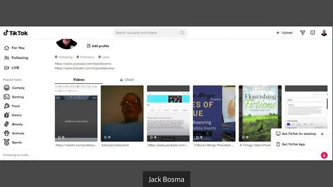 Join Me On TikTok Please