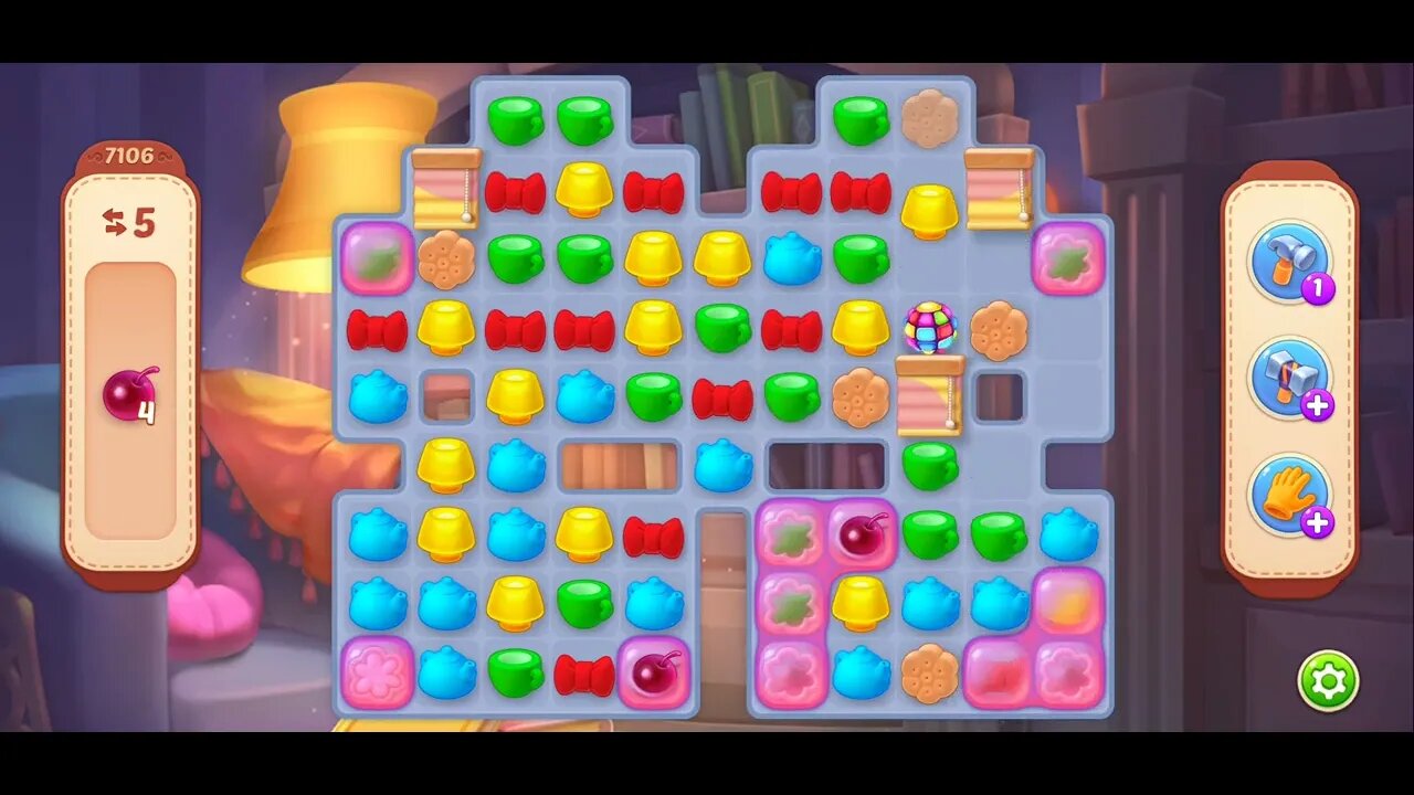 Playrix Homescapes Gameplay Walkthrough Level 7106