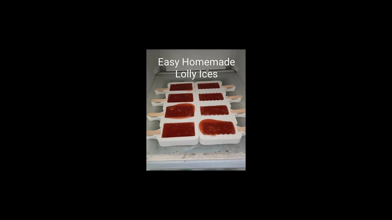 Easy Homemade Lolly Ices