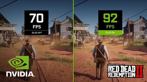 Red Dead Redemption 2 with NVIDIA DLSS - Train Heist - GeForce Community Showcase