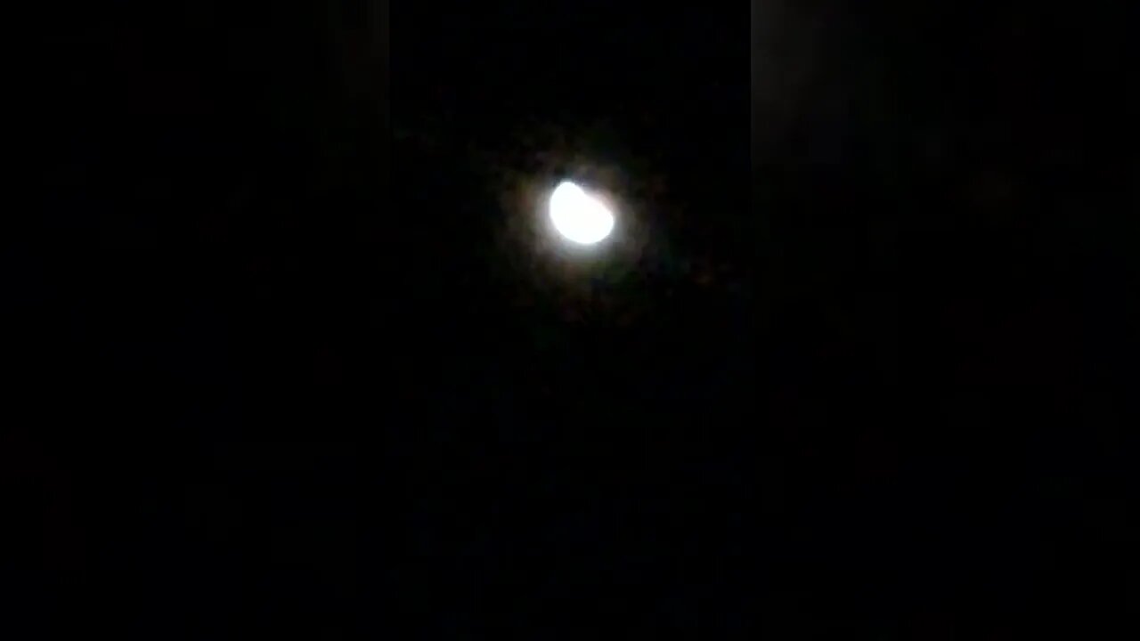 Trying to show the eclipse. I still don't feel safe out here!