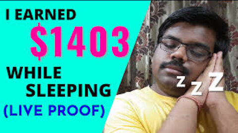 I Earned $1403 While Sleeping (1 HOUR WORK) | Passive Income | Make Money Online