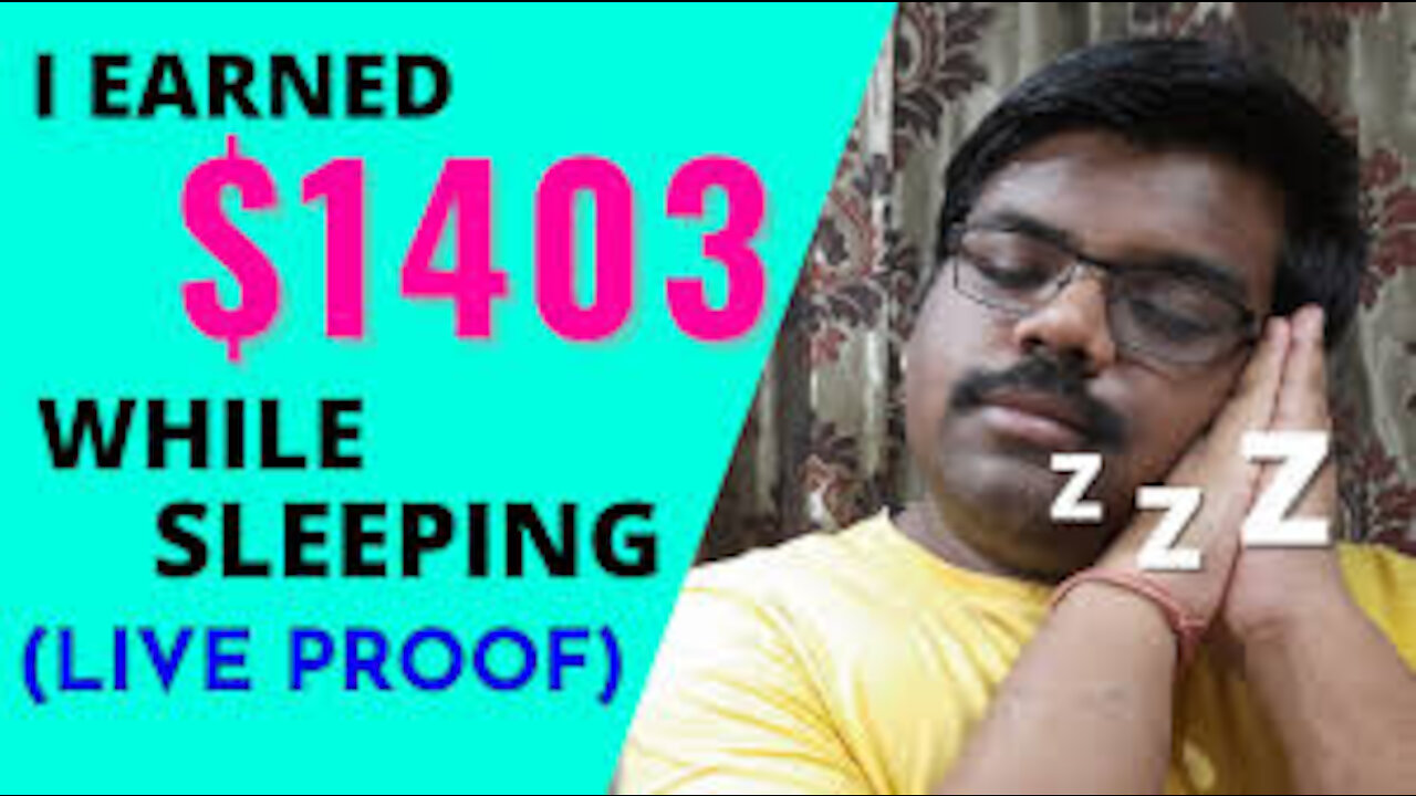 I Earned $1403 While Sleeping (1 HOUR WORK) | Passive Income | Make Money Online