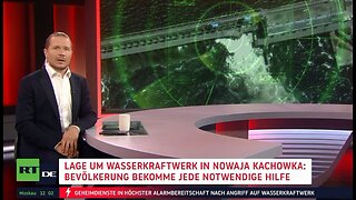 Nowaja Kachowka: Wasserkraftwerk zerstört, Staudamm gesprengt – Evakuierung der Bevölkerung läuft