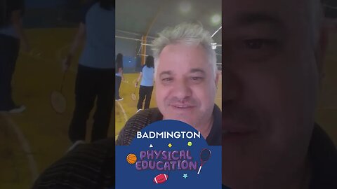 Badmington na Educação Física #shorts