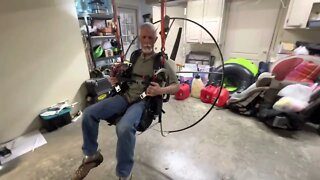 New paramotor hang check