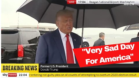 Trump - "Very Sad Day For America"