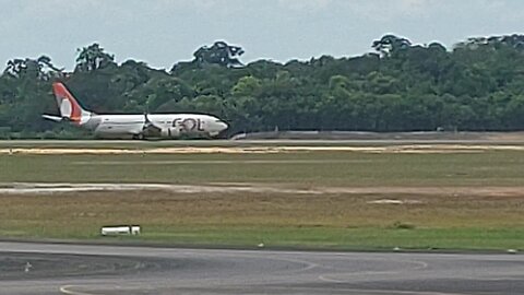 Boeing 737 MAX 8 PR-XMX pousa em Manaus vindo de Brasília