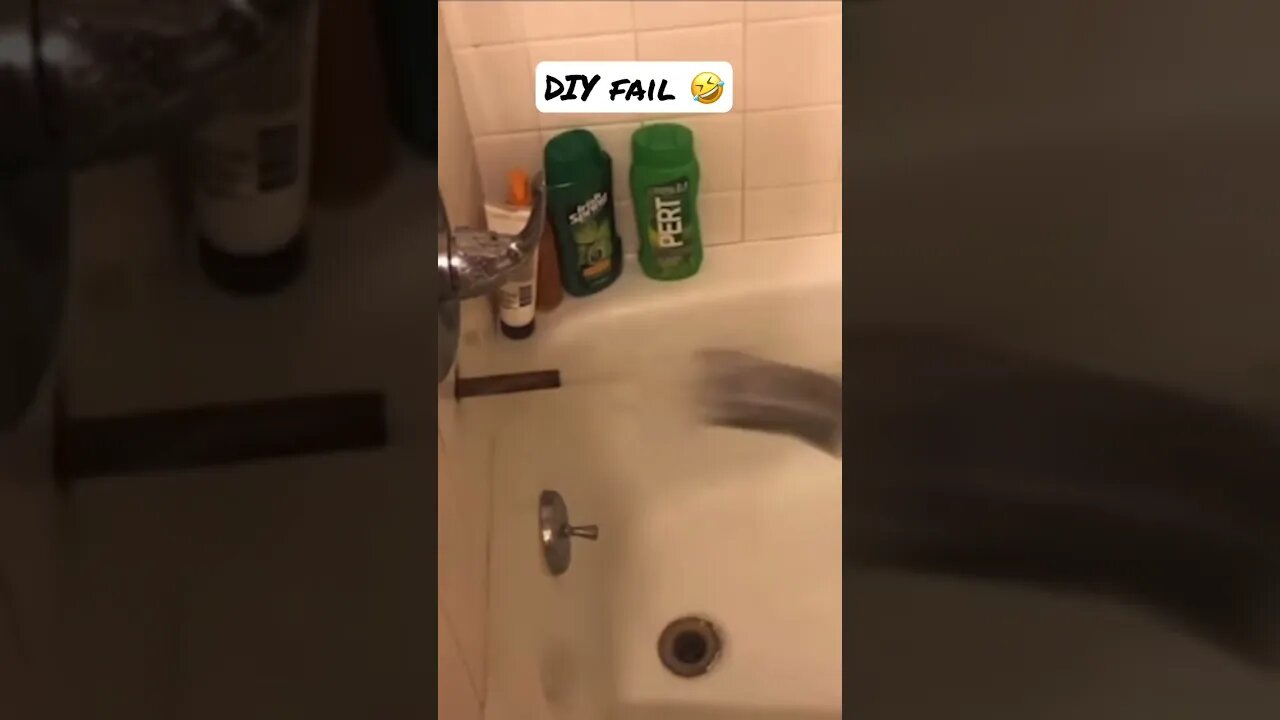 Has your shower ever done this ? #pipes #fail #diy #homeimprovement
