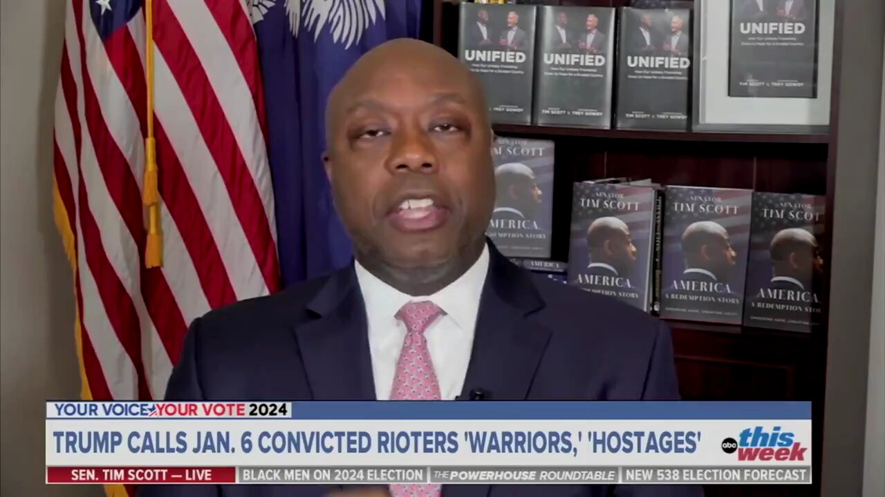 Trump War Room RT @votetimscott: The greatest threat to democracy today is Joe Biden.