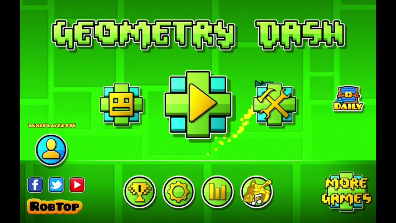 My First Geometry Dash Video on this Channel! [1 Year Anniversary]