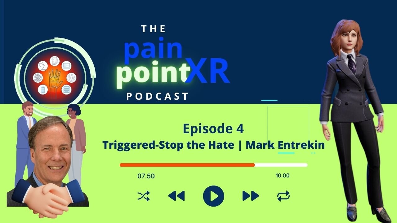Pain Point XR Podcast | S. 1| Ep. 4 | Triggered-Stop the Hate | Mark Entrekin