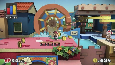 Paper Mario Color Splash Play Through #5 Port Prisma 2nd Vist (No Commentary)