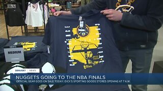 New official Nuggets merch at Dick's Sporting Goods stores