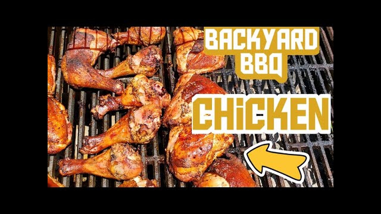 How to make perfect BBQ chicken: cooking on the Char-griller grill. #Charcoal