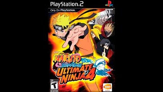 NARUTO SHIPPUDEN ULTIMATE NINJA 4 (PS2) - O filme completo legendado do arco Black Shadow! (PT-BR)