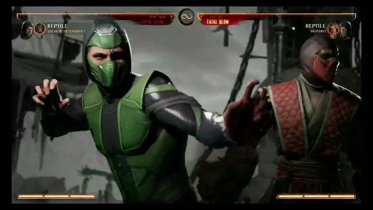 Mortal Kombat 1 2023 Reptile & Tremor Kameo Fatal Blow