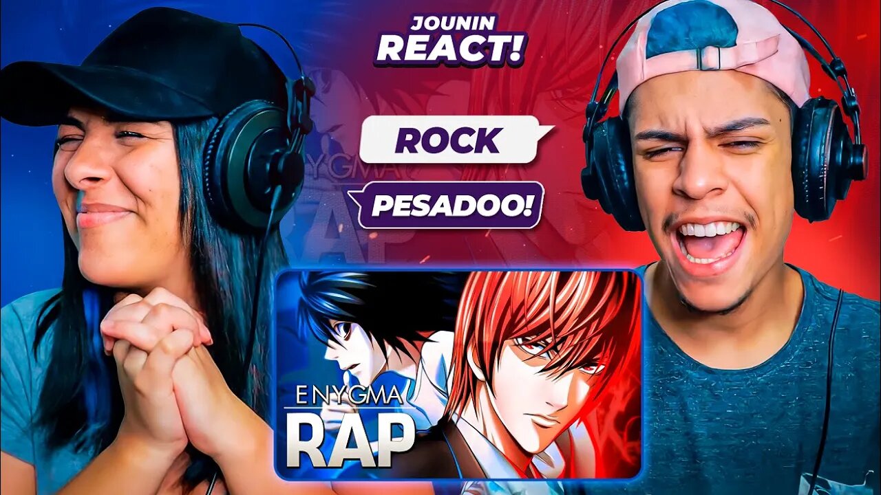 Justiça | Kira & L (Death Note) | Enygma 92 ft. Rodrigo Zin | [React Rap Nerd] 🔥