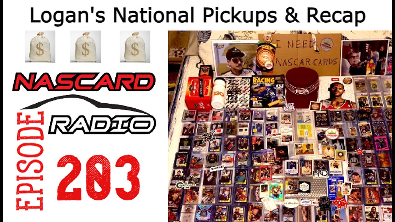 Logan's Amazing Racing Cards Picked Up At The National Sports Collectors Convention - Episode 203