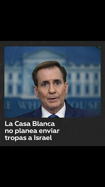 EE.UU. no tiene “intenciones ni planes” de desplegar tropas en Israel