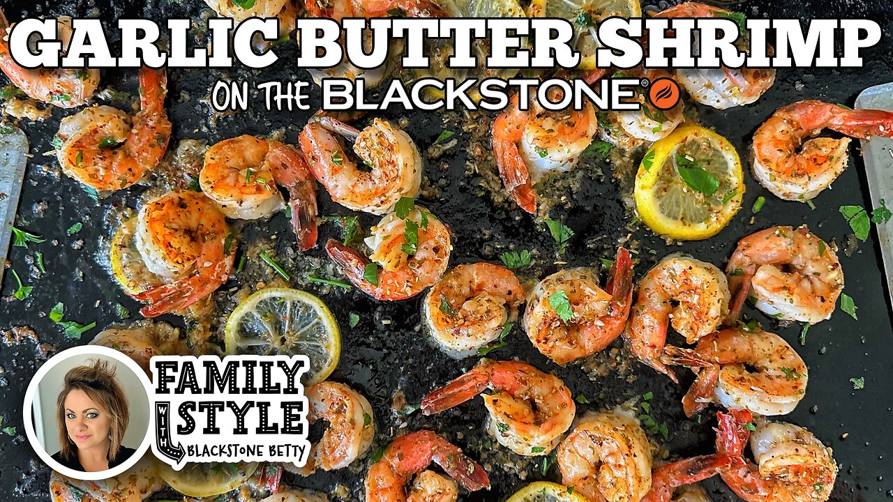 Garlic Butter Shrimp | Blackstone Griddles