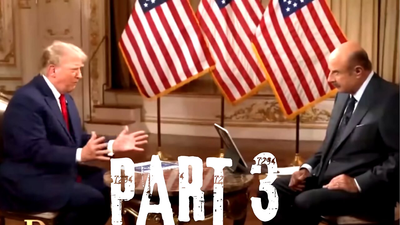 Important Conversation with Donald Trump and Dr. Phil | Election 2024 Discussion | PART 3