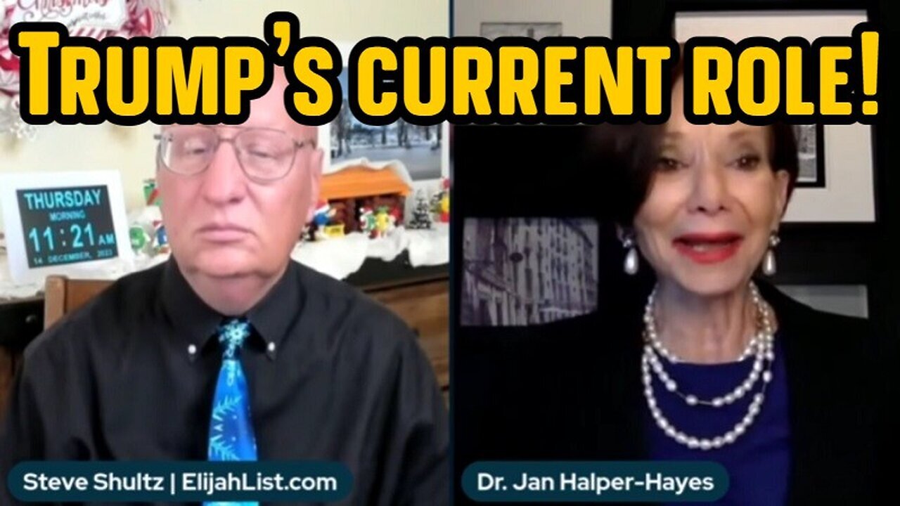 Dr. Jan Halper-Hayes: Trump's current role!