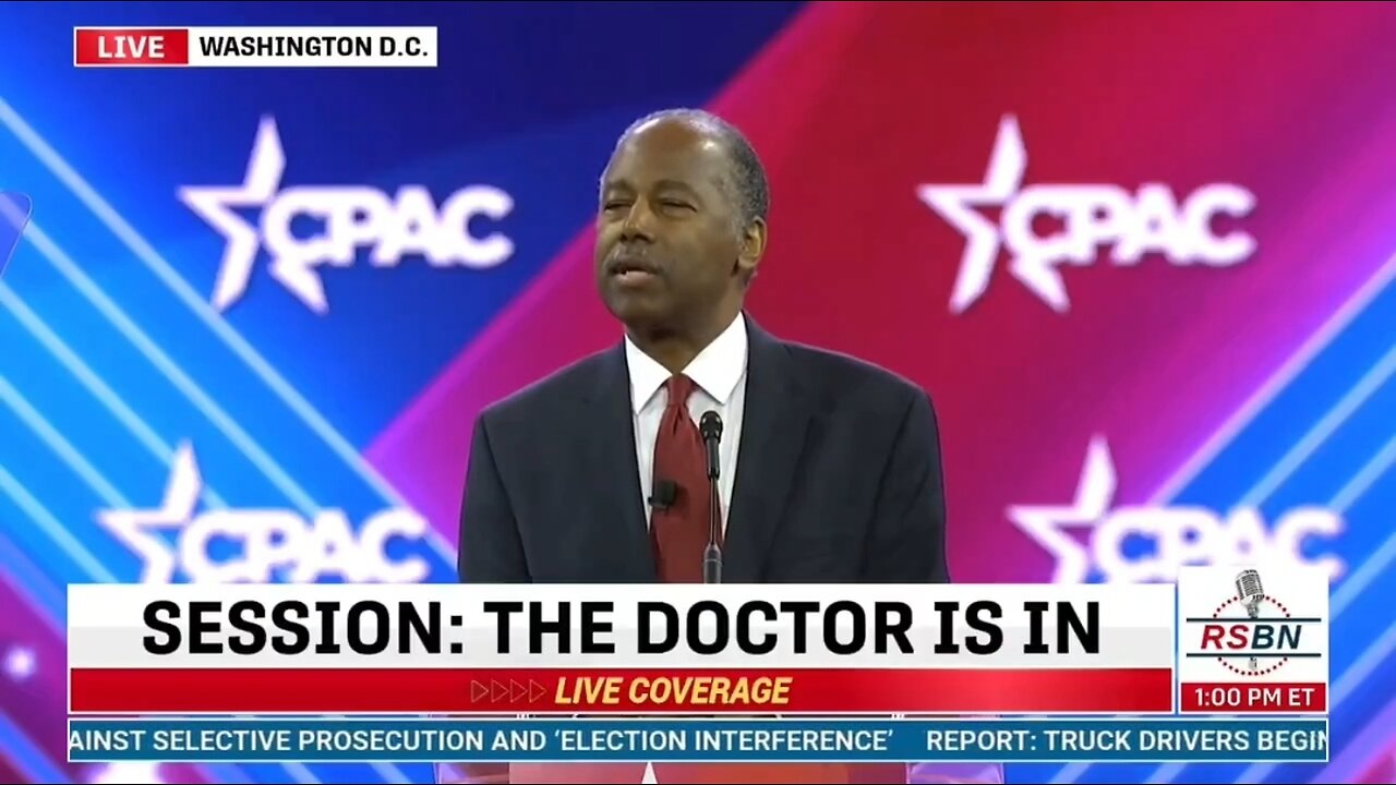 Ben Carson: The Left Is TERRIFIED Of Trump