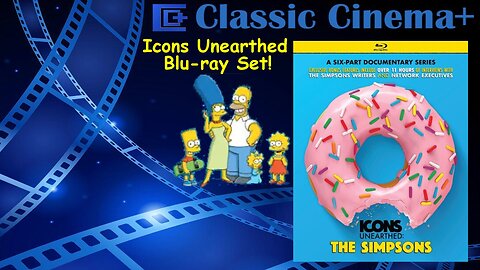 Icons Unearthed: The Simpsons Blu-ray