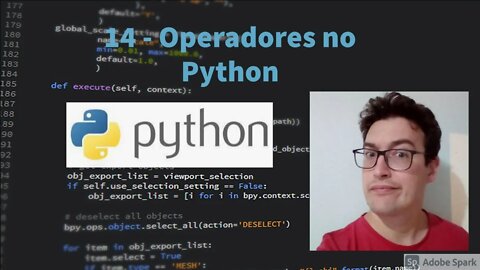 Aula 14 - Operadores no Python