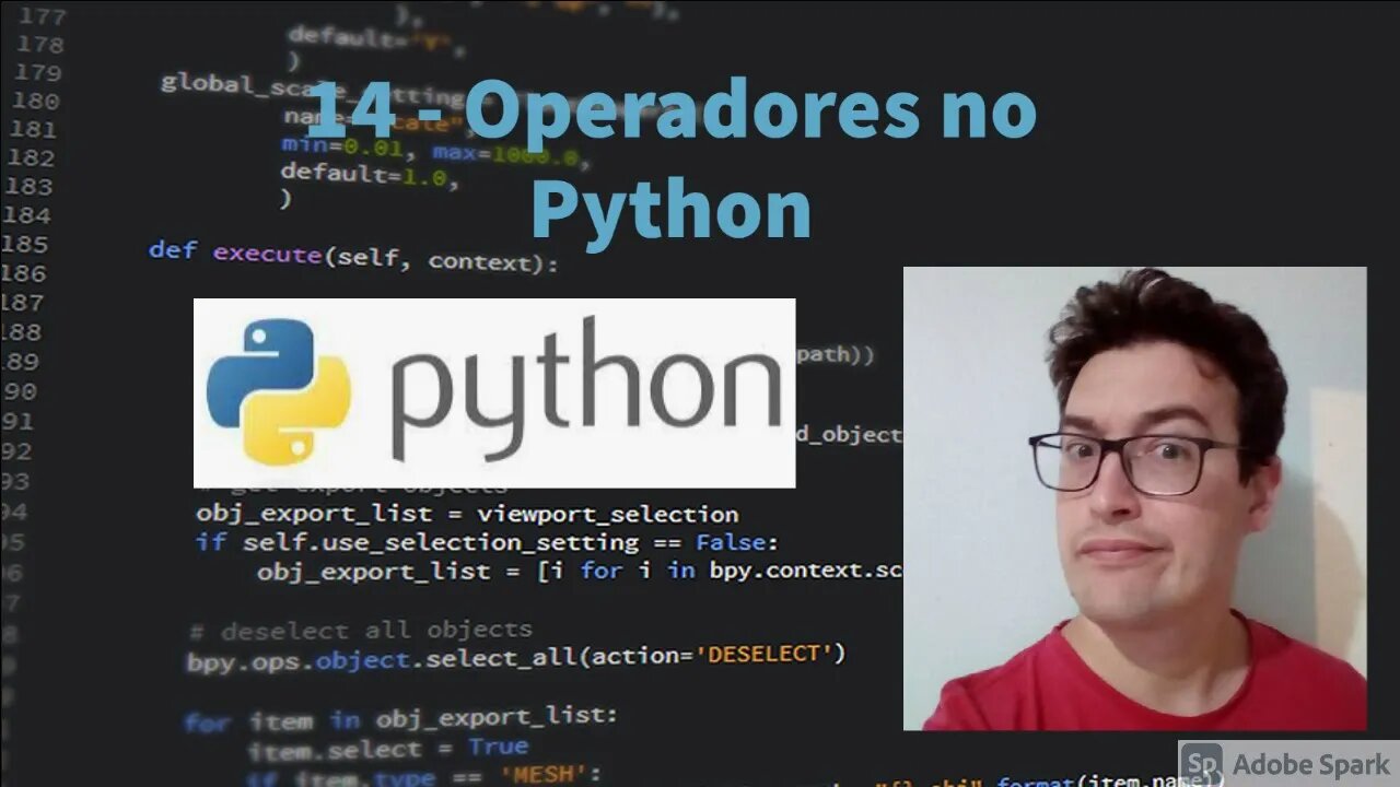 Aula 14 - Operadores no Python