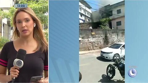 Ipatinga: Avó e neta ficam feridas em incêndio no bairro Esperança