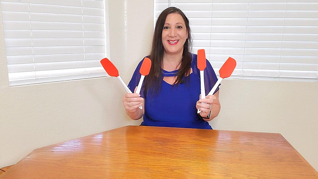 4 Piece Silicone Spatula Set - Kitchen Tools